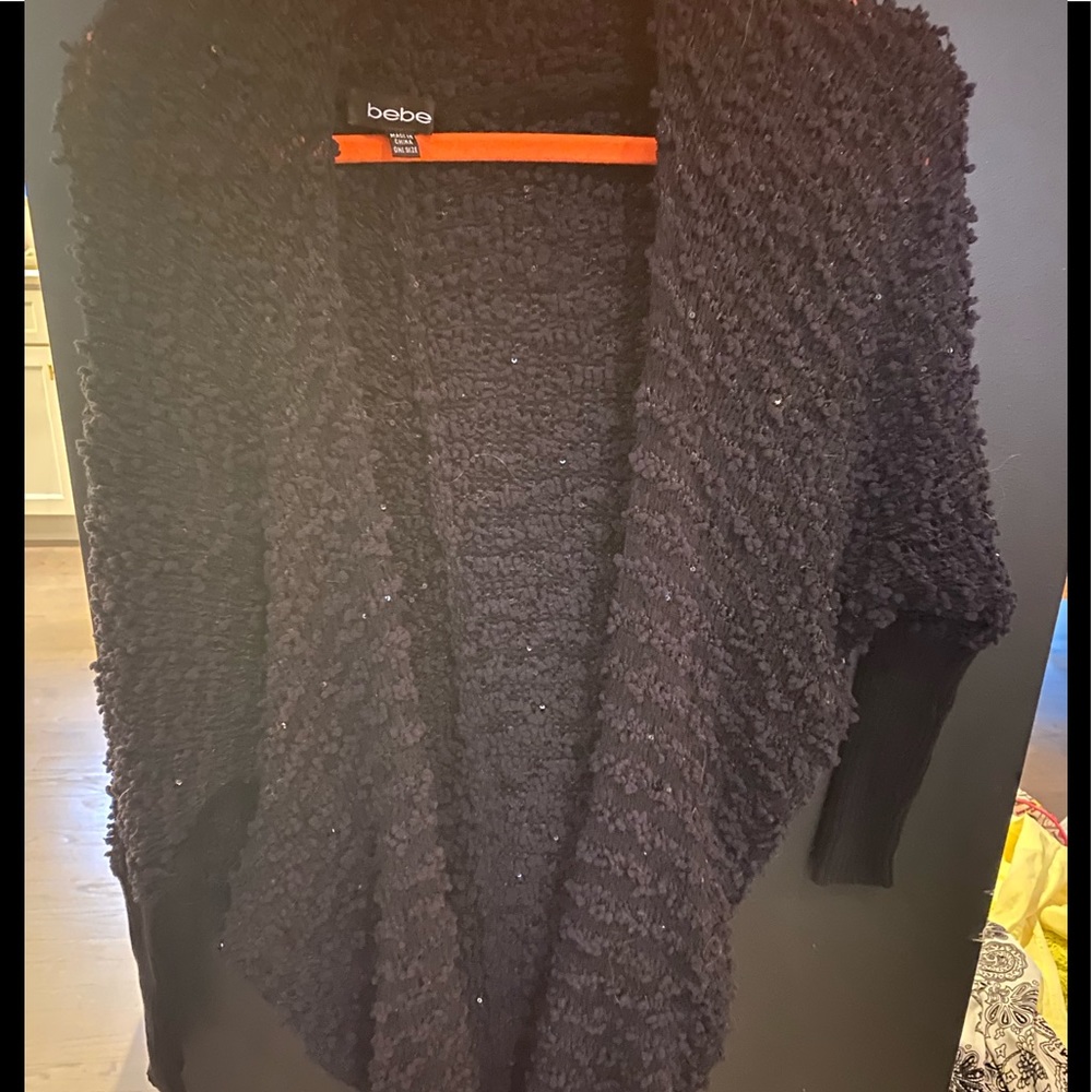 Bebe Black sweater -one size